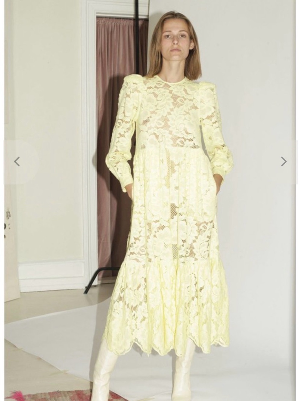 Mr. Larkin Lemon May dress